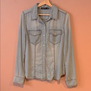 Trouve Chambray Shirt